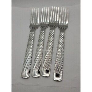 Regalia Design Yamakazi 18/8 Japan Stainless Steel Set of 4 Dinner Forks